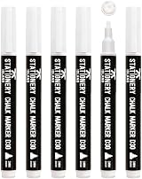 ISLAND Chalk Pens White 3mm Bullet Nibs Chalk Markers Erasable