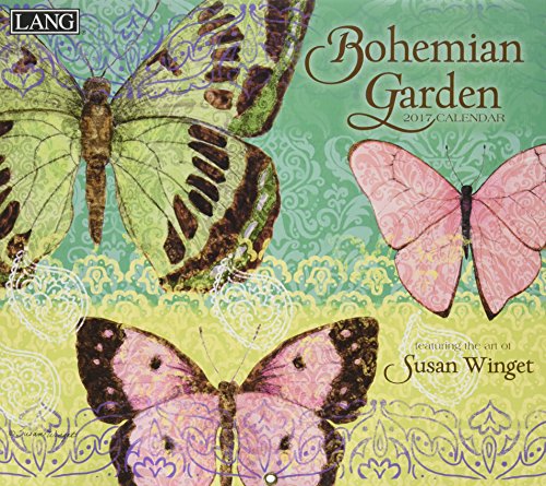 Bohemian Garden 2017 Calendar by