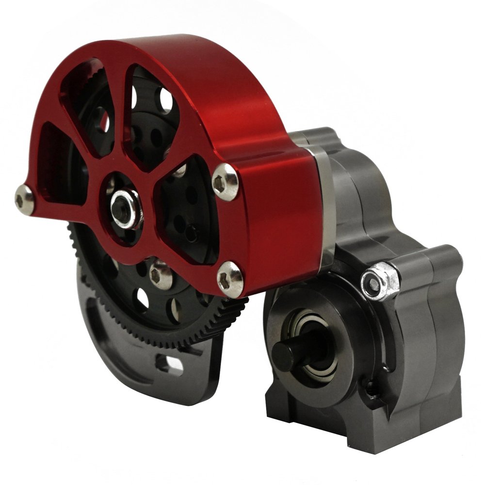 Photo 1 of 1/10 Scale RC Axial SCX10 Truck Full Metal Assembled Transmission Gearbox with Steel Gear Set