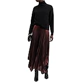 AllSaints Women's Phia Metallic Skirt