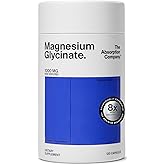 Magnesium Glycinate 1000mg - Liposomal Magnesium Bisglycinate for Max Absorption - Extra Strength to Support Body and Mind, Non-Laxative, Vegan, Gluten-Free - 120 Capsules