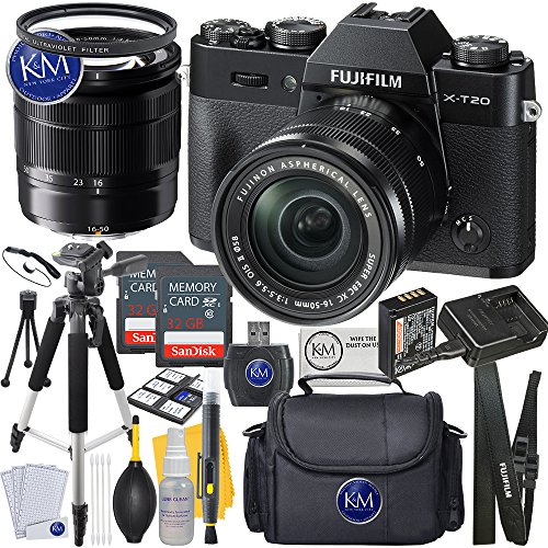 Fuji XT20 Body with XC16-50mm Lens Kit Black x Brunei Ubuy