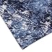 Sixother Womens Tie Dye Tunics Summer Casual Short Sleeves Tops V Neck Blouses, Navy Blue, Size 2XL