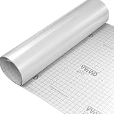 VViViD Clear Lamination Vinyl Roll for Die-Cutter and Vinyl Plotter (Gloss Finish, 12" x 54" 2-Roll Pack)