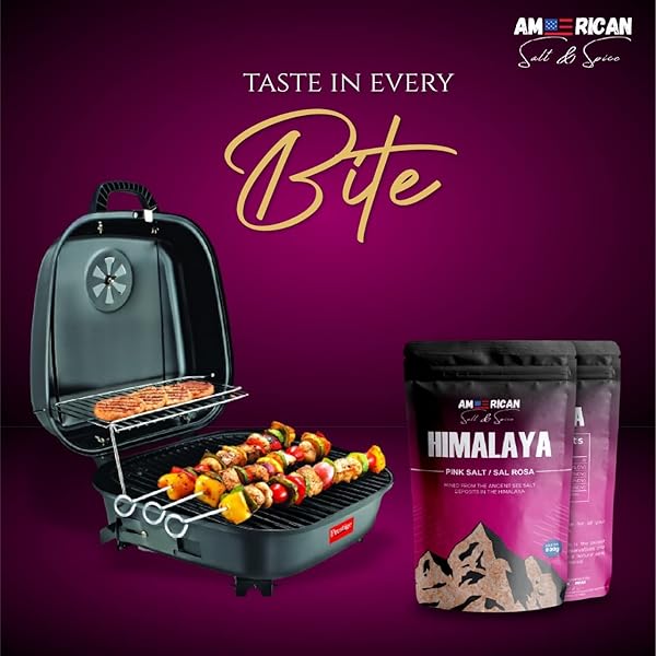 AMERICAN SALT & SPICE HIMALAYA PINK SALT – TABLE SALT 1.76LB – 100% NATURAL HIMALAYAN- CONTAINS 84 MINERALS – FOR COOKING AND ALSO SUITABLE FOR BODY BATH SCRUBS