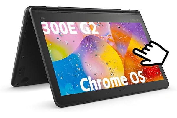 Lenovo 300E Gen2 Chromebook 2-in-1 Laptop - 11.6" HD Touchscreen, Celeron N4020 (Up to 2.8GHz), 4GB RAM, 32GB SSD - Flexible 360° Hinge for Education- Chrome OS - Japanese Keyboard Layout(Renewed)