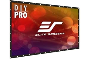 Elite Screens DIY Pro Series, 114-inch 16:9, Do-It-Yourself Indoor & Outdoor Projection Screen, Model: DIY114H1