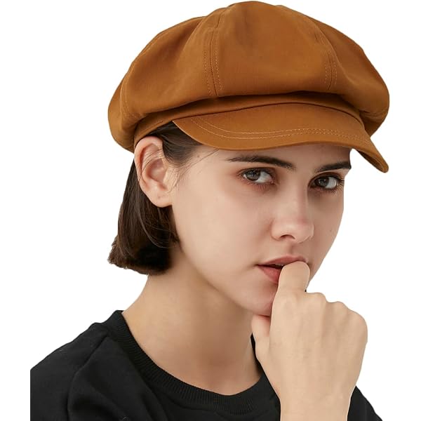 Cappello Donna Retrò In Velluto A Coste – Stile Ivy / Paperboy / Gatsby - 2
