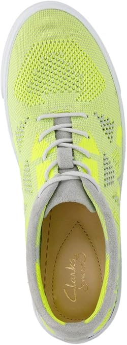 clarks sneakers yellow
