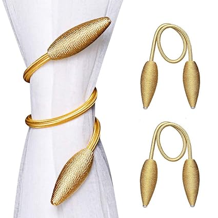 Queta Curtain Tiebacks 2 Pcs Creative Curtain Rope Diy Buckles