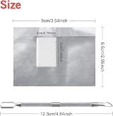 Sularpek Foil Nail Remover Wraps 200 Pcs with Cuticle Pusher Gel Polish Remover view 2