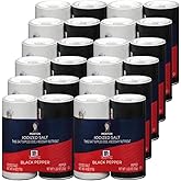 Morton McCormick Iodized Salt and Pepper Shaker Set, 5.25 Ounce, 12 Pack | Disposable salt and pepper shakers, 5.25 oz pair, pantry staples, camping, salt &amp; pepper shaker sets, backyard BBQs