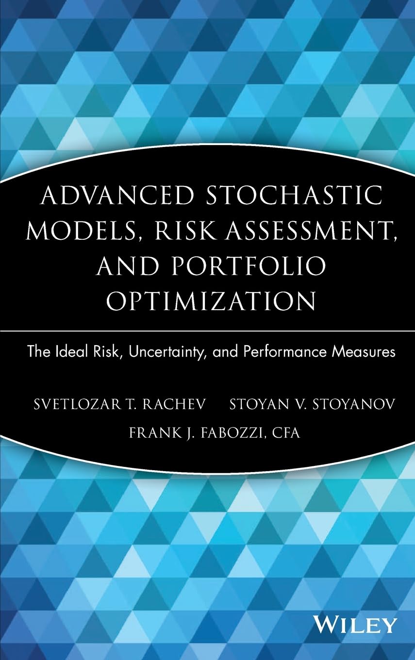 Mua Advanced Stochastic Models, Risk Assessment, and Portfolio ...