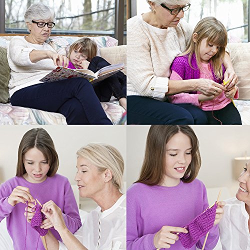 6 Pompom+Makers+Acrylic+Crochet+Knitting