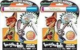 Toy Bendon Zootopia Magic Ink Activity Book (2 Pack) Book