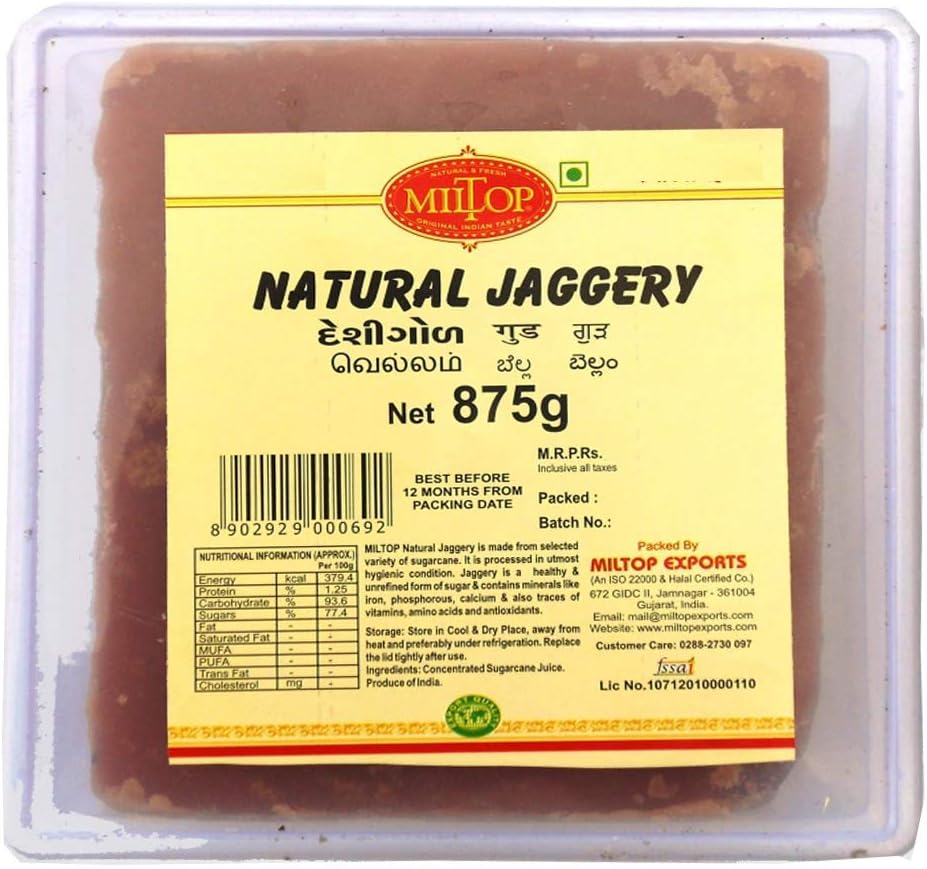Miltop Jaggery, 875g
