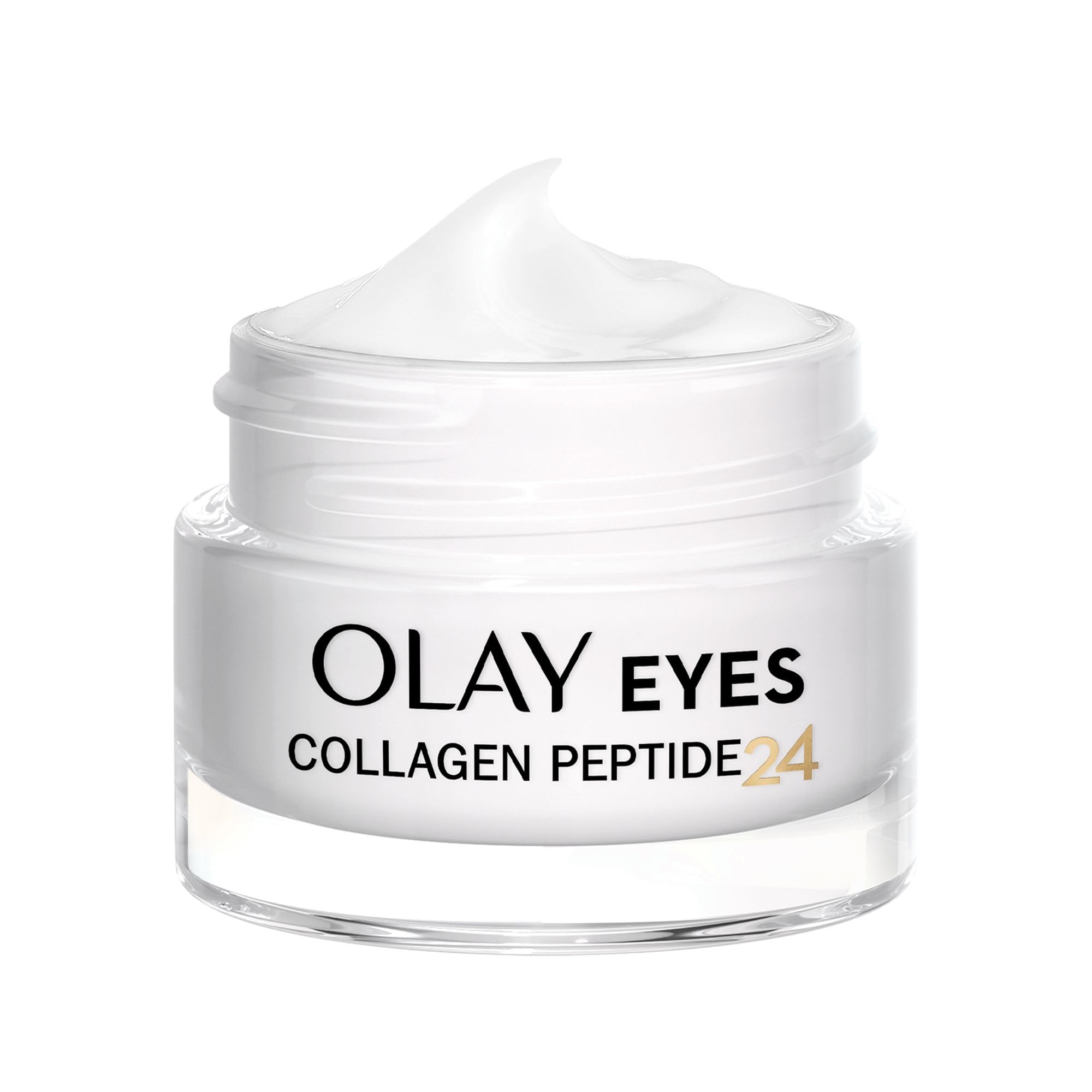 Olay Collagen Peptide Eye Cream, Skincare with Niacinamide 99% Purity and Antioxidant Vitamin E. Advanced Anti Ageing Skin Care with 3 Actions: Strengthens, Restores, Hydrates, 15ml