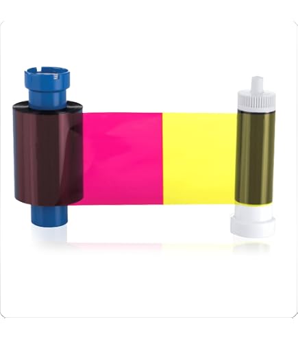 Amazon.com: 800017-240 YMCKO Color Ribbon for Zebra P110i P120i ID