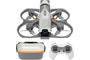 CADDXFPV Protos FPV Drone RTF Kit, Built-in Walksnail 6g VTX, 1080p/60fps HD Digital Video Transmission, 4.5" FPV Goggles Scr
