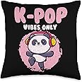 K-Pop vibes only Design for a K-Pop Fan Throw Pillow