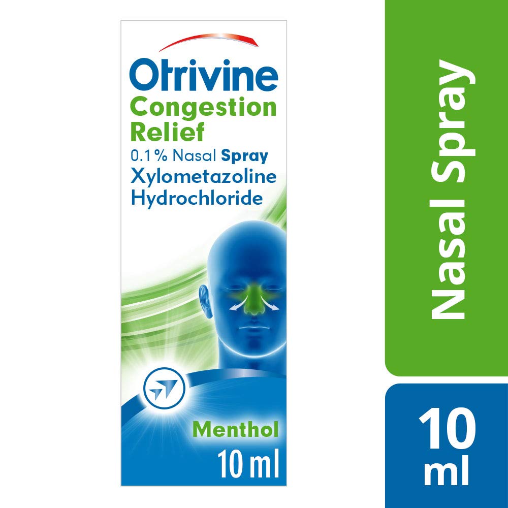 Otrivine Congestion Relief 0.1% Nasal Spray 10 ml