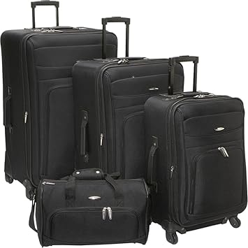 pierre cardin pc2661 hard shell luggage set