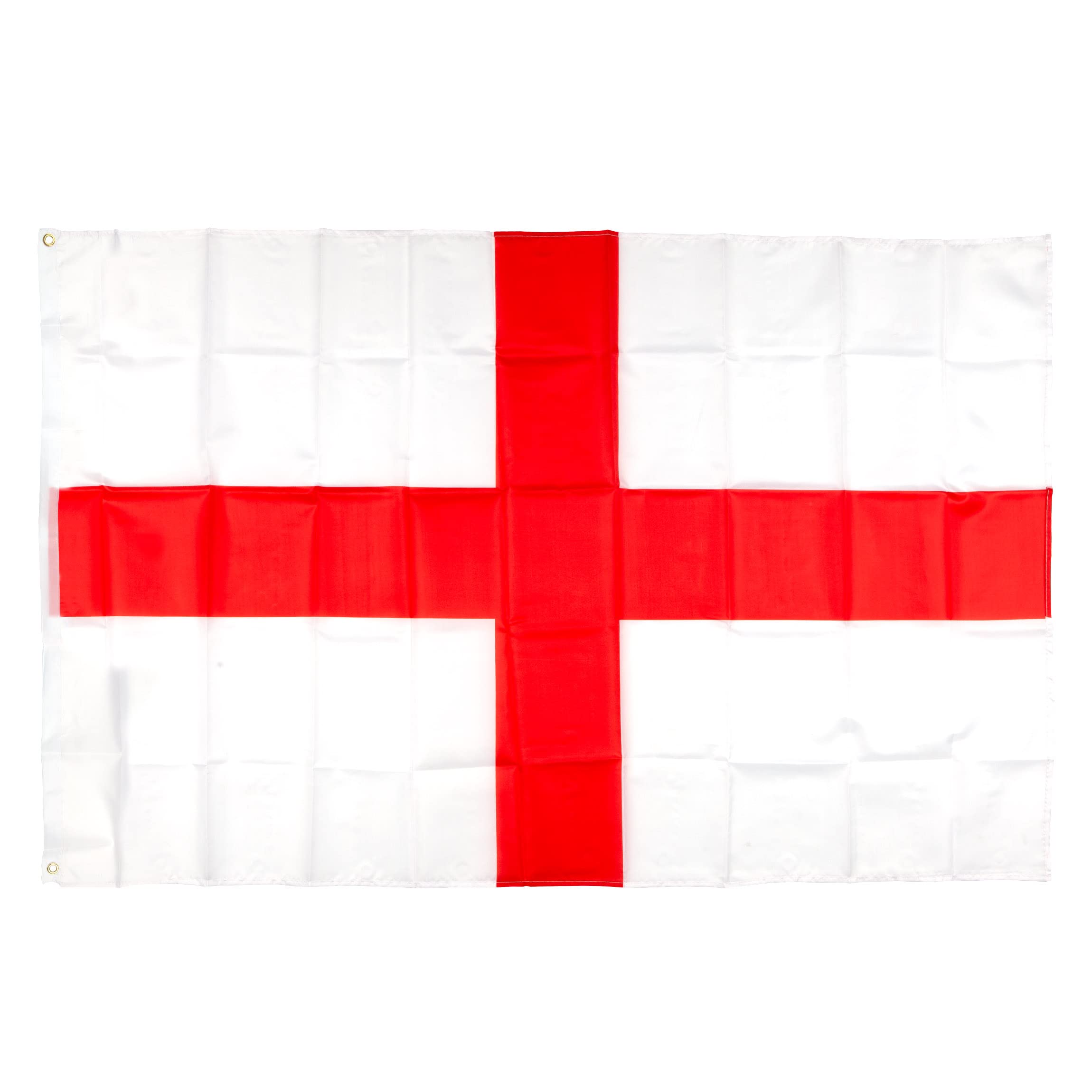 VFM - St George's Xxl Flag 153 X 102cm, Flags Of the World, England Flag for Football, Euro Decorations for Football Fans, Great for Parties, Celebrations, Match Day, Royal Memorabilia