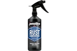 JENOLITE Rust Converter For Metal Trigger Spray| 500ml (16.9 fl oz) | Rust Converter & Inhibitor | Rust Remedy, Rust Reformer For Metal | Convert Rust To A Ready To Paint Surface