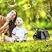 Zerhunt Bubble Machine, Automatic Bubble Maker For Parties, Portable Electric Bubble Blower Machine for Kids,Wedding and Stage Show
