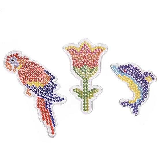 Bugelbilder Ewtshop Bugelperlen Stiftplatten Set Mit 10 Motiv Formen Vorlagen Karrizoind