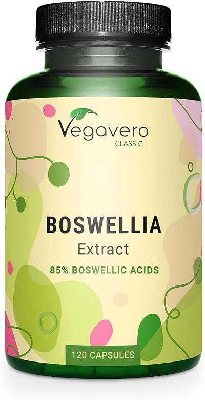 Vegavero Boswellia Serrata 9450 mg 15:1 Extract 85% Boswellic Acids 120 capsules
