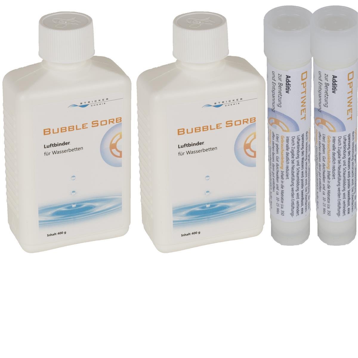 2x Bubble Sorb 2x Optiwet Bei Luft Im Wasserbett Die Losung Gegen Luftbildung