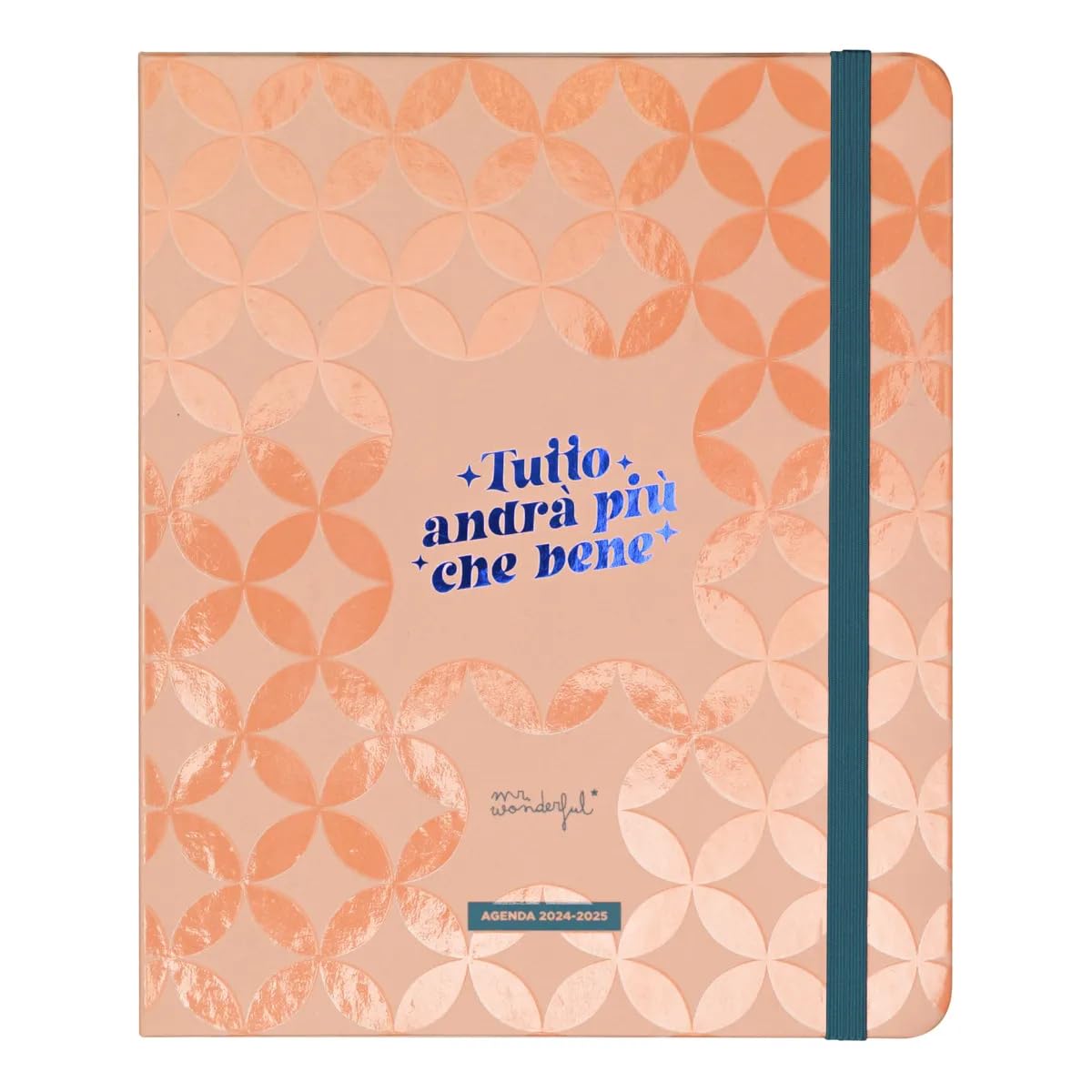 Mr.Wonderful 2024-25 Weekly 18 Months Office School Diary - Everything Will Be More Than Well