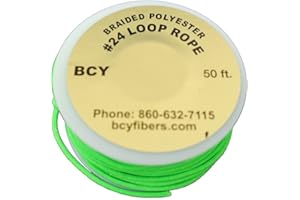 Bcy Size 24 D Loop Rope Neon Green 50-Feet