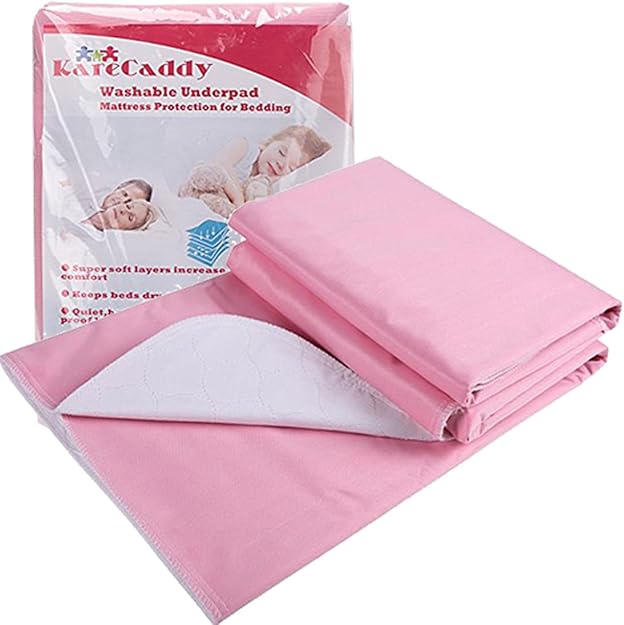 KareCaddy Bed Pads Washable Waterproof Hospital Bed Pads