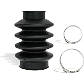 F81Z-4421-CA Rear Driveshaft Rubber Boot Fits for Ford &ndash; Compatible With F150, F250, F350 Super Duty, Excursion, E-Series 2002-2016