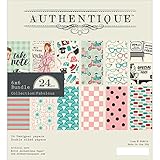 Authentique Paper FAB016 Fabulous 6" x 6" Bundle
