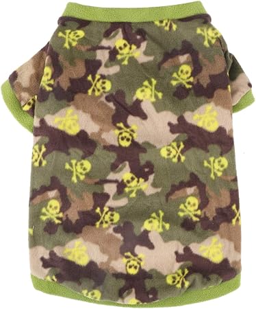 camouflage dog sweater