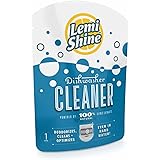 Lemi Shine Natural Dishwasher Cleaner - Dishwasher Cleaner and Deodorizer Powered by Citric Acid and a Natural Fresh Lemon Sc