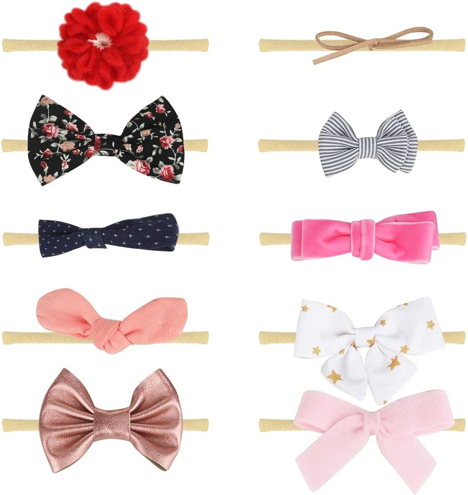 baby girl nylon headbands