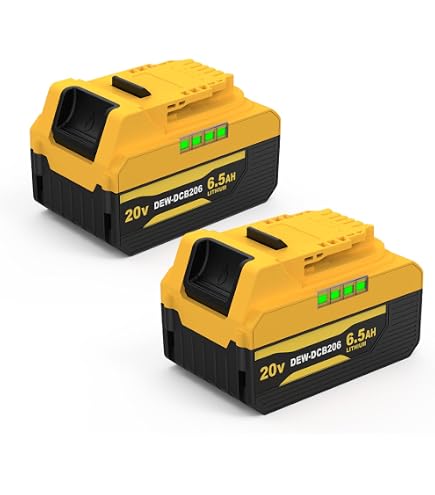 Batterie De Remplacement 20V 12Ah (12000mAh) Pour Outils DeWalt - Compatible DCB200, DCB205, DCB206
