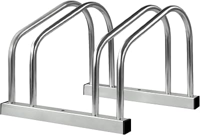 Crystals 2 3 4 5 Bike Parking Rack Floor Stand Wall Mount Steel