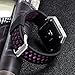 Lwsengme Fitbit Blaze Replacement Band,Silicone Watch Strap Adjustbable Wrist Band for Fitbit Blaze not Include Frame (Blake/Purple)