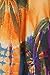Sakkas 101RC Palm Tree Tie Dye Caftan Dress / Cover Up - Orange - One Size