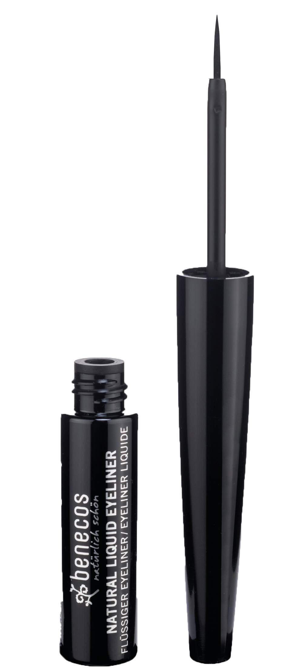 Benecos Natural Liquid Eyeliner, Black, 3 ml