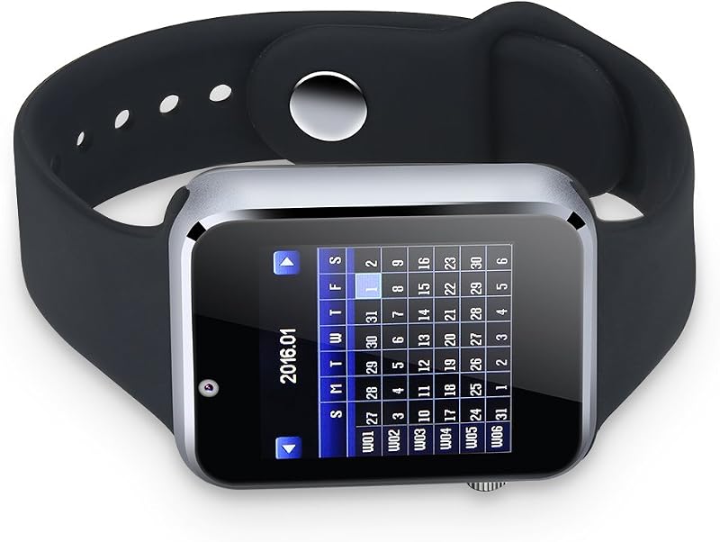 Shipenophy Smartwatch Fitness Watch Micro-SIM Camera for iOS Android Bluetooth