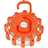 Luce Di Avvertimento Solare LED - Lampeggiante, Per Cantieri, Strade, Emergenze, Rosso, 500 MAh - Foto 5