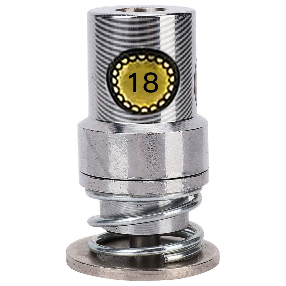 Button Maker Die Mould, Bread Shape Press Mould, Metal Punch Tool, for Hand Press Machine DIY Buttons (18L)