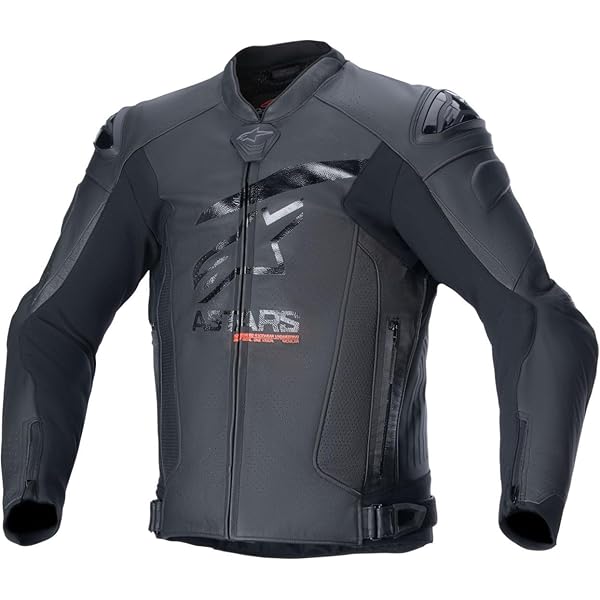 Amazon.com: Alpinestars Atem V5 Leather Jacket, 54, Black/White