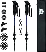 Underwood Aggregator Walking Poles 2 Pack Adjustable Telescopic Hiking Poles view 8